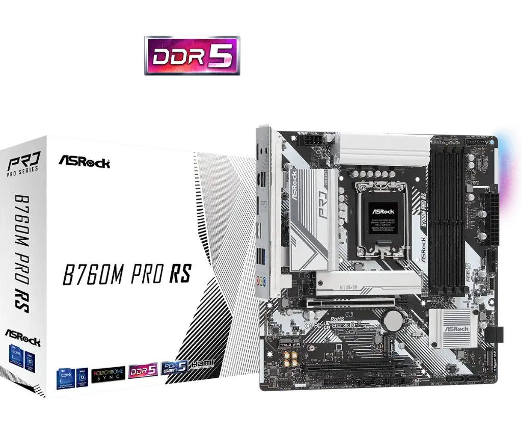 ASROCK B760M PRO RS DDR5