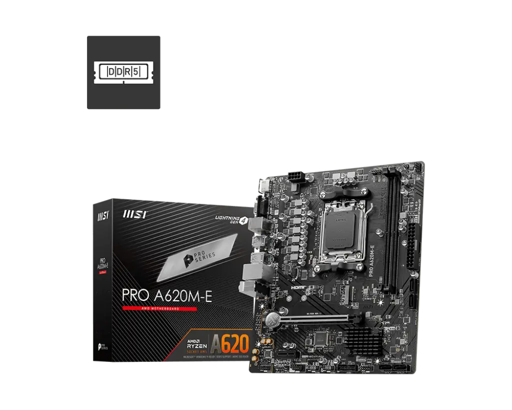 MSI A620M-E PRO DDR5 AM5