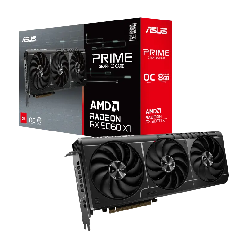 ASUS PRIME AMD RADEON RX 9060 XT 8 GB OC