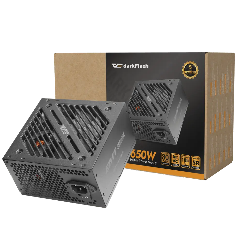 DARKFLASH EMT 650W 80 PLUS BRONCE
