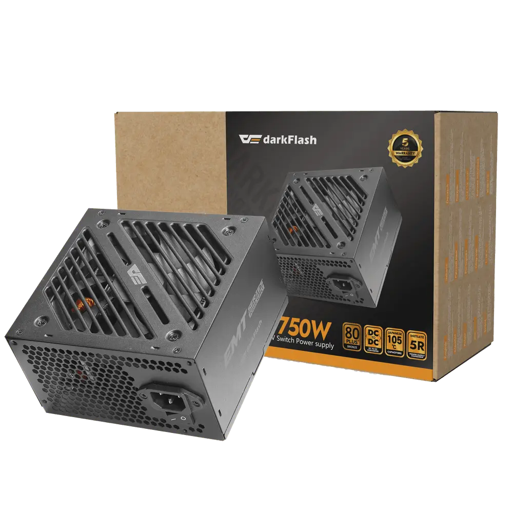 DARKFLASH EMT 750W 80 PLUS BRONCE 
