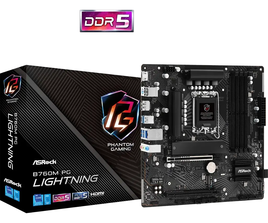 ASROCK B760M PG LIGHTNING DDR5