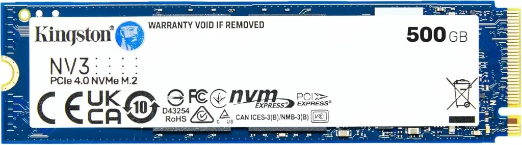 KINGSTON NV3 500GB M.2 PCIe 4.0 NVMe