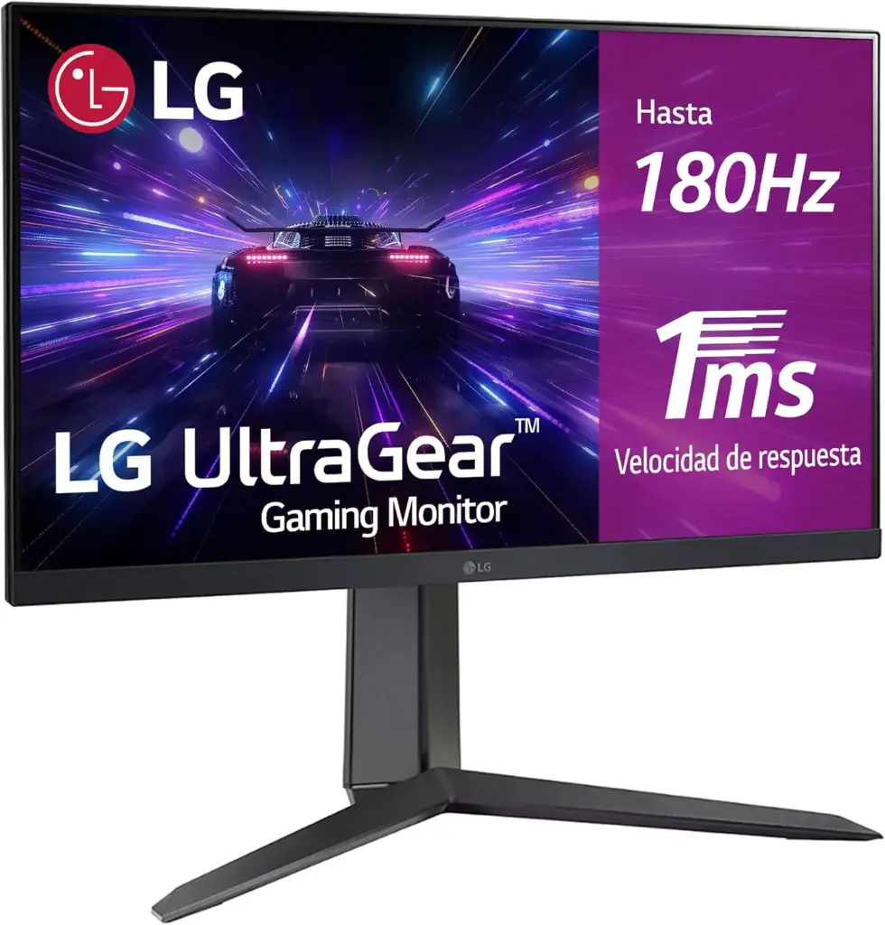 LG ULTRAGEAR 24" | 24GS65F-B | FHD | 1920 x1080 | IPS | 180Hz | 1MS | HDR10 