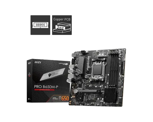 [911-7E27-001] MSI PRO B650M-P DDR5