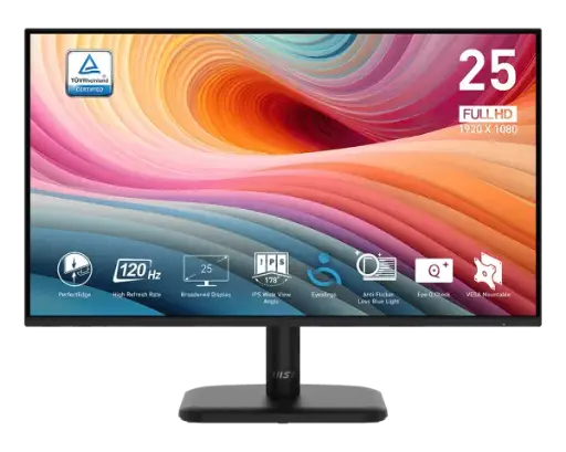 MSI 25" | PRO MP251L E2 | 1920 x 1080 (FHD) | IPS | 120Hz