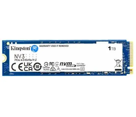 [SNV3S/1000G] KINGSTON NV3  1TB M.2 PCIe 4.0 NVMe