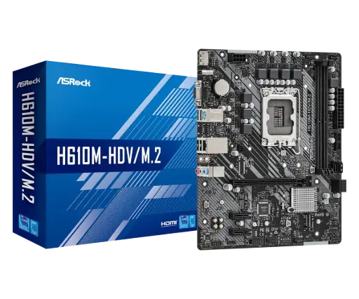 [90-MXBH60-A0UAYZ] ASROCK H610M-HDV/M.2 DDR4