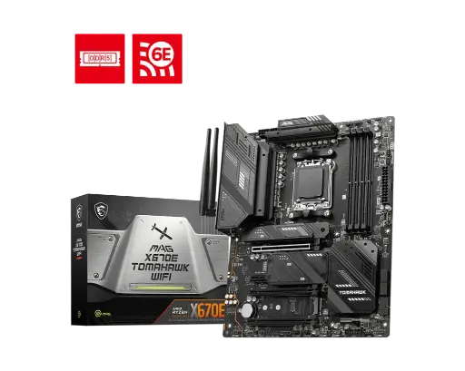 [911-7E12-001] MSI MAG X670E TOMAHAWK WIFI DDR5