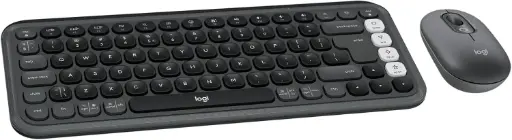 [920-013052] LOGITECH POP ICON COMBO BLUETOOTH | BLACK